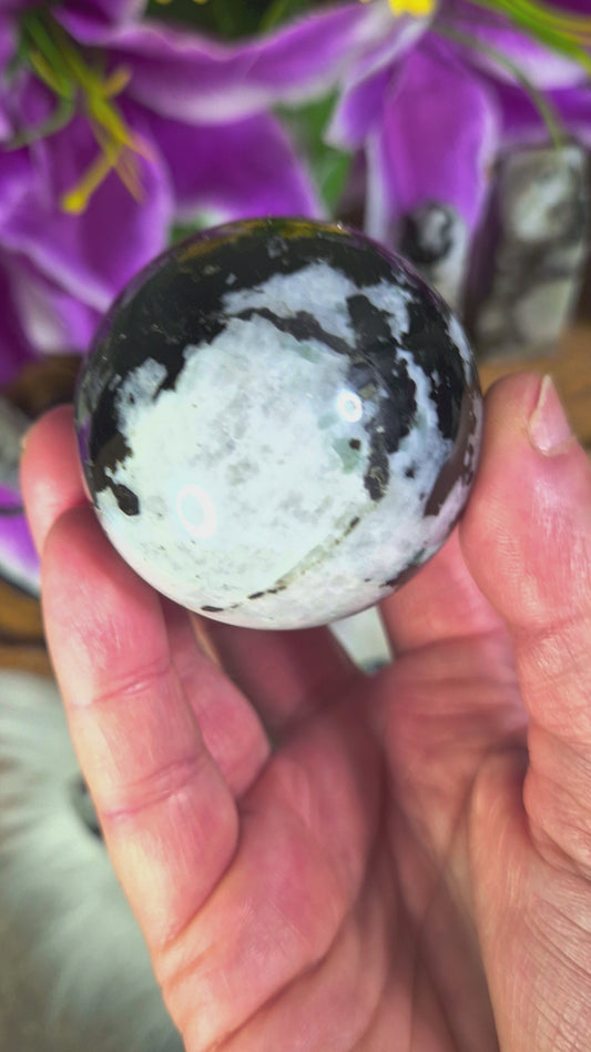 Moonstone Sphere - 369