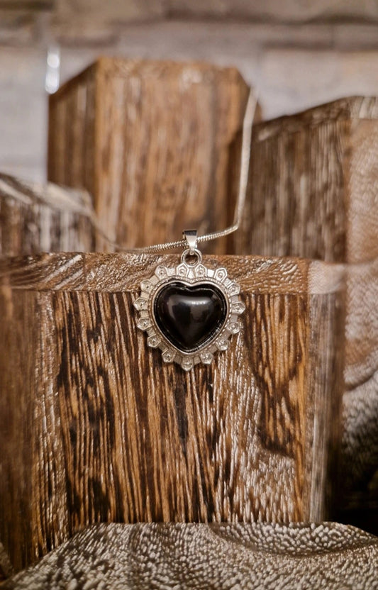Black Obsidian Necklace