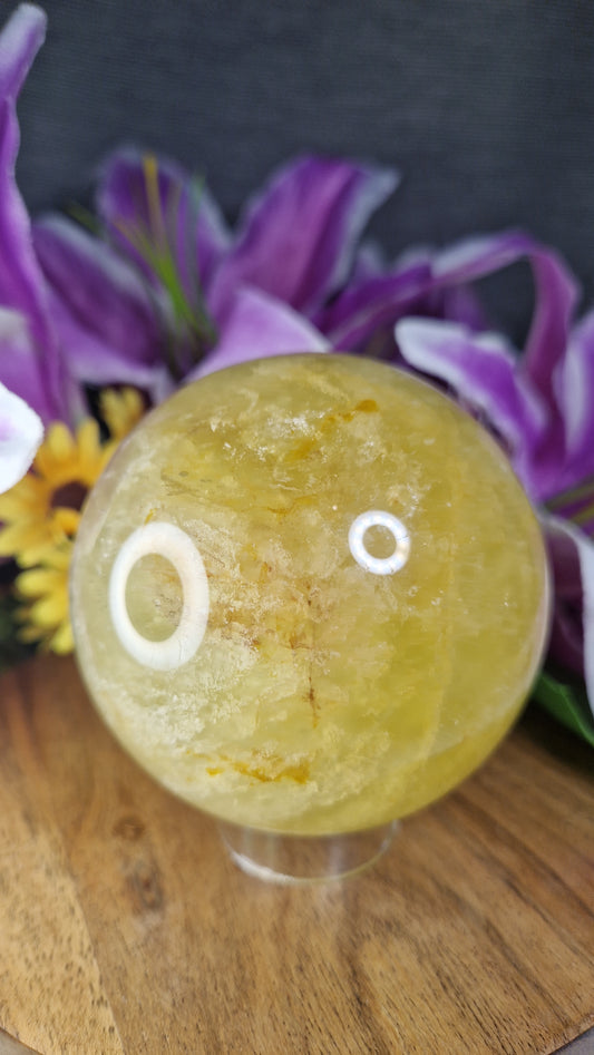 Citrine Sphere - 111