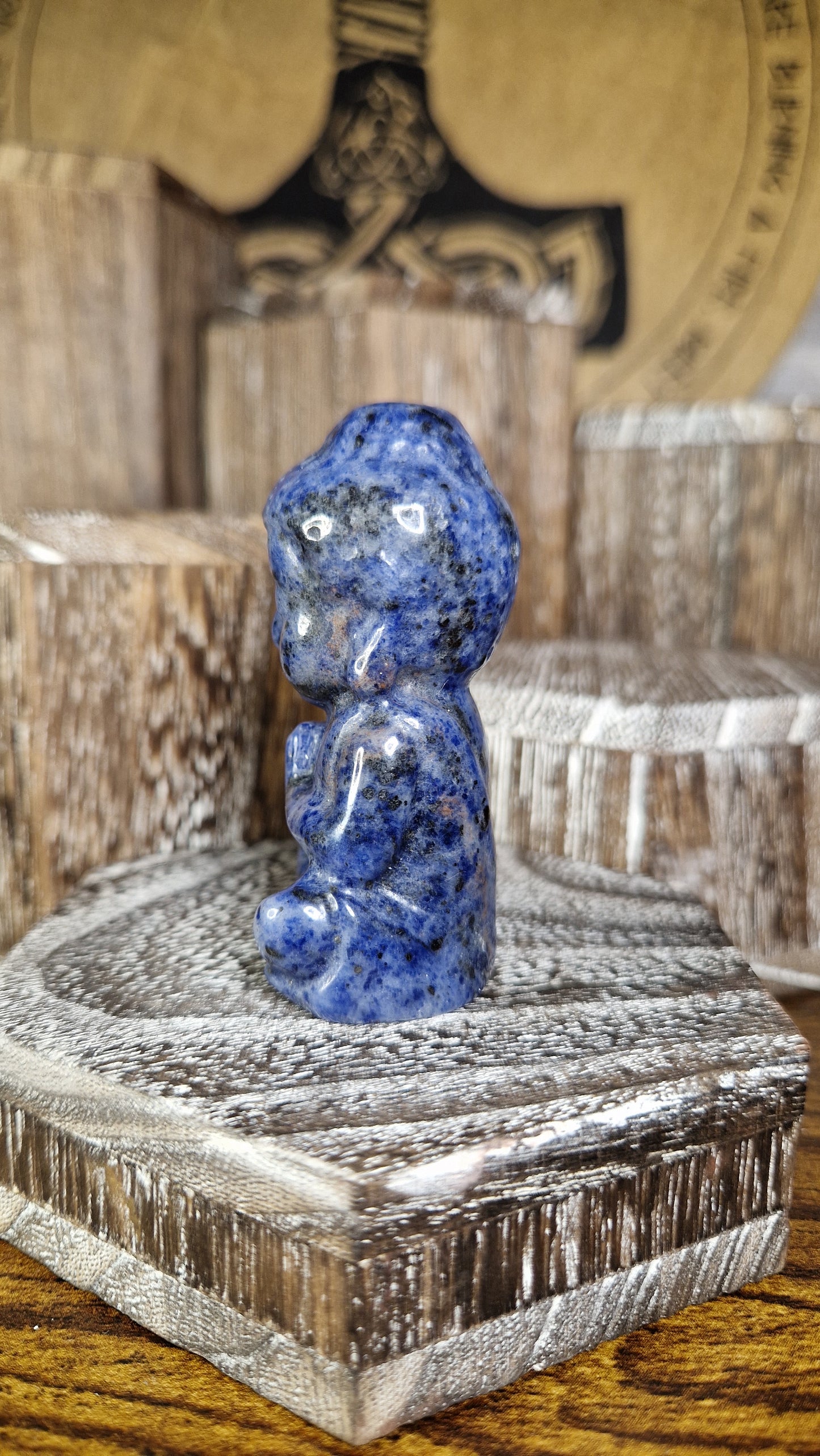 Sodalite Buddha - 5