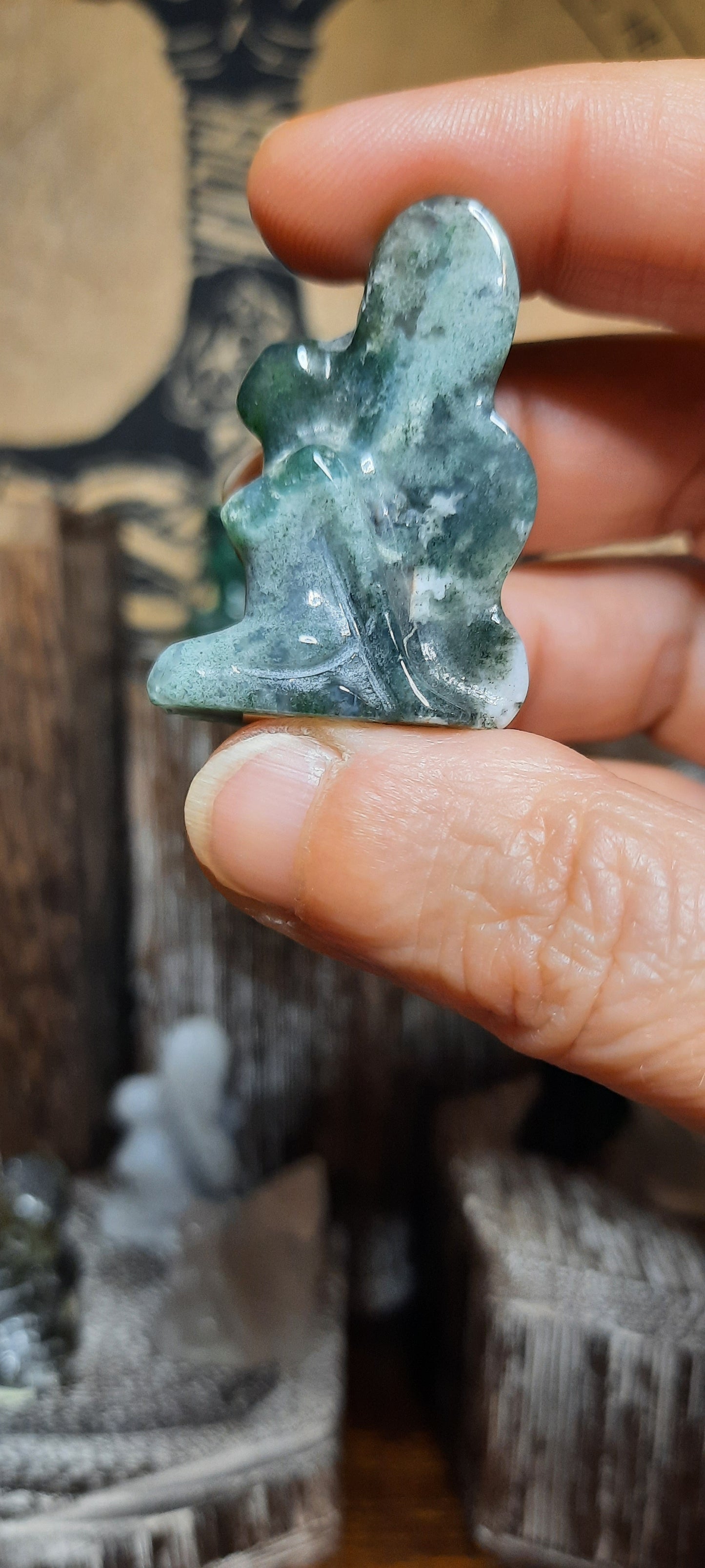 Moss Agate Fairy - 2