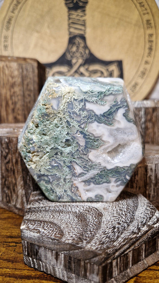 Moss Agate Bowl - 3
