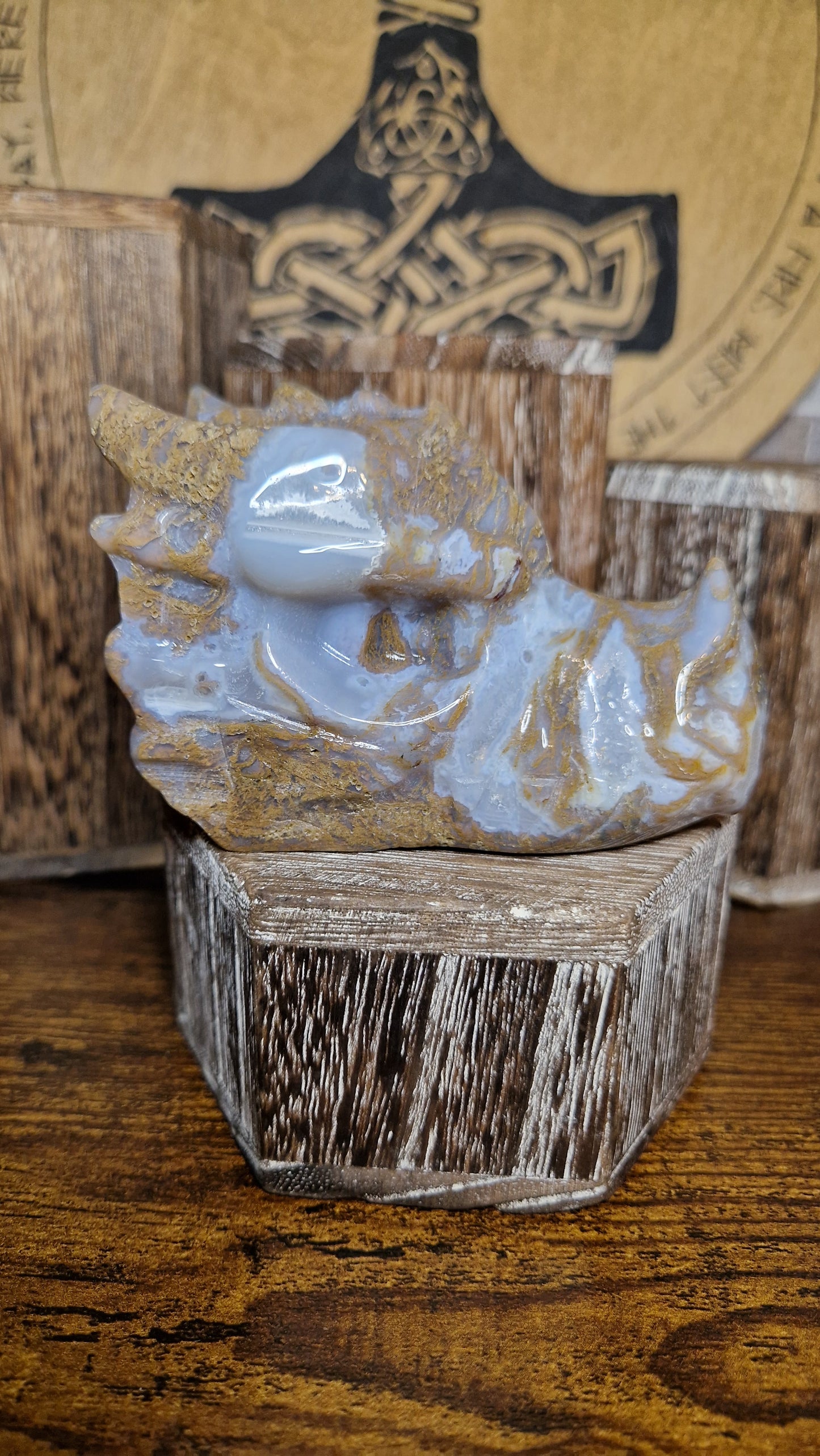Ocean Jasper Dragon's Head - 2
