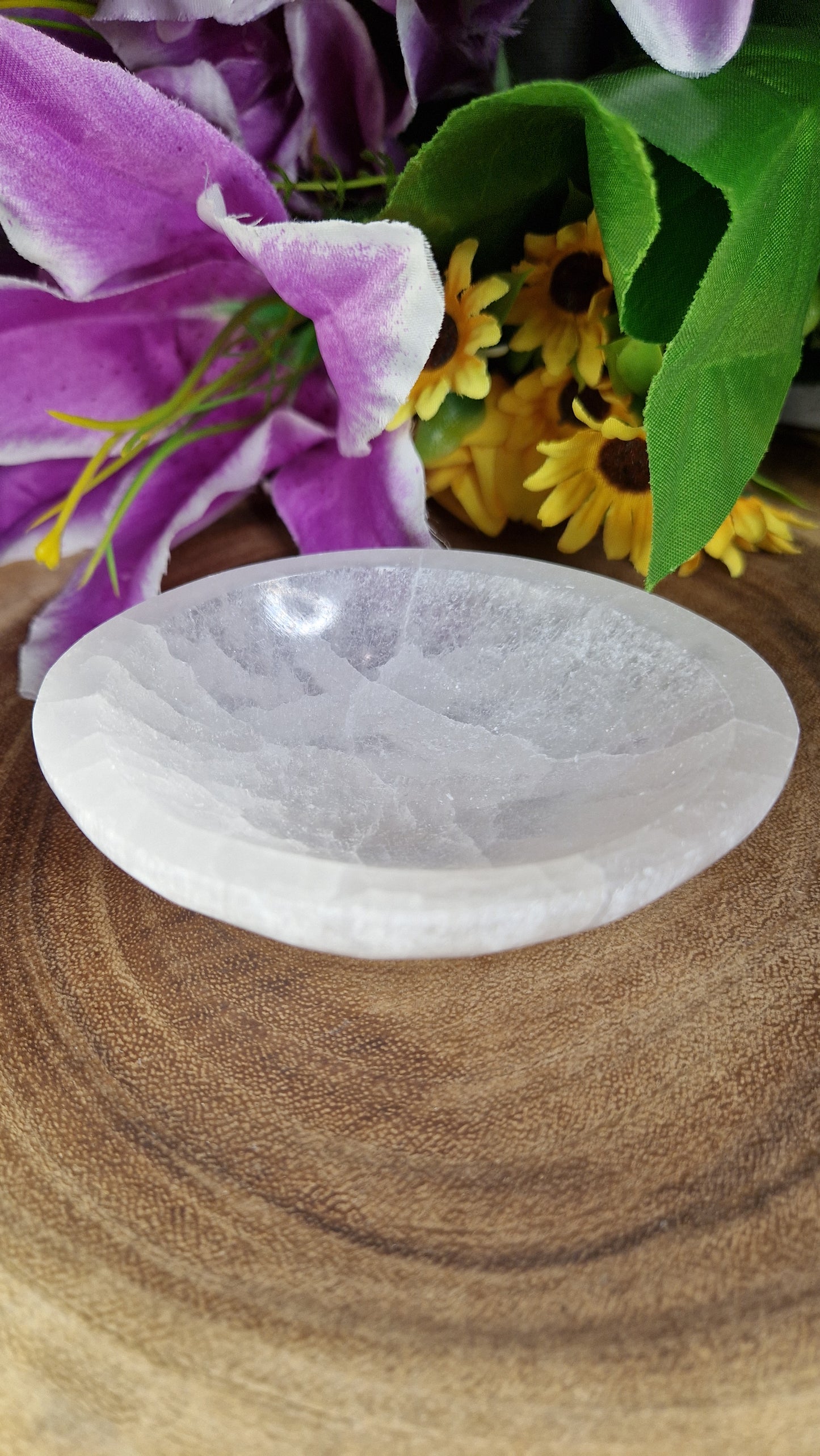 Selenite Oval Bowl - 559