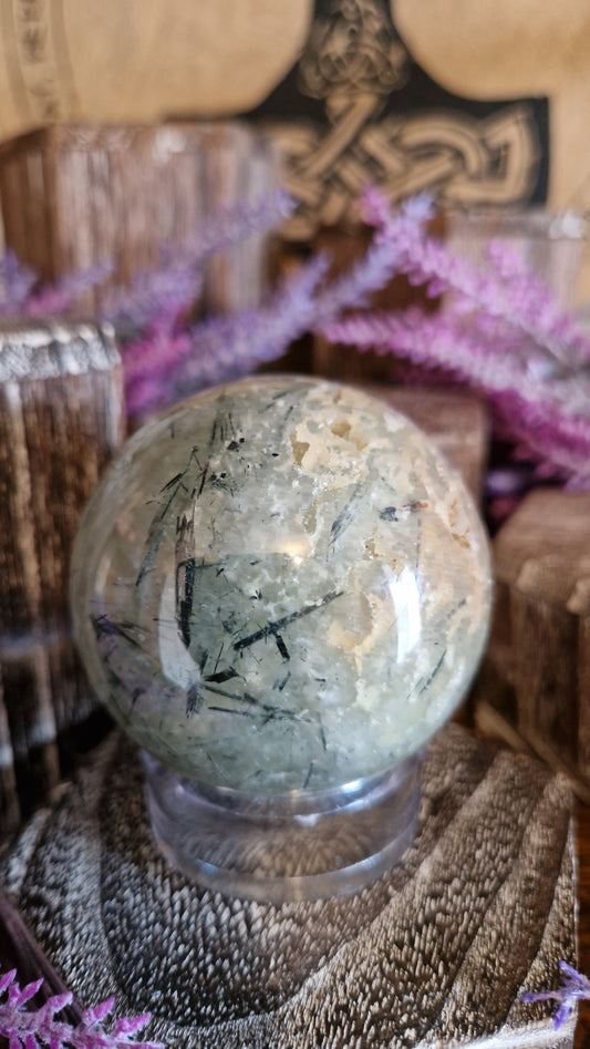 Phrenite Sphere - 149