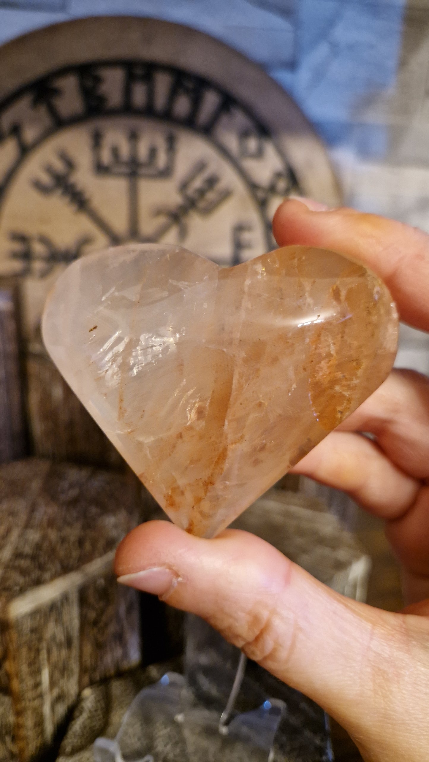 Fire Quartz Heart - 30