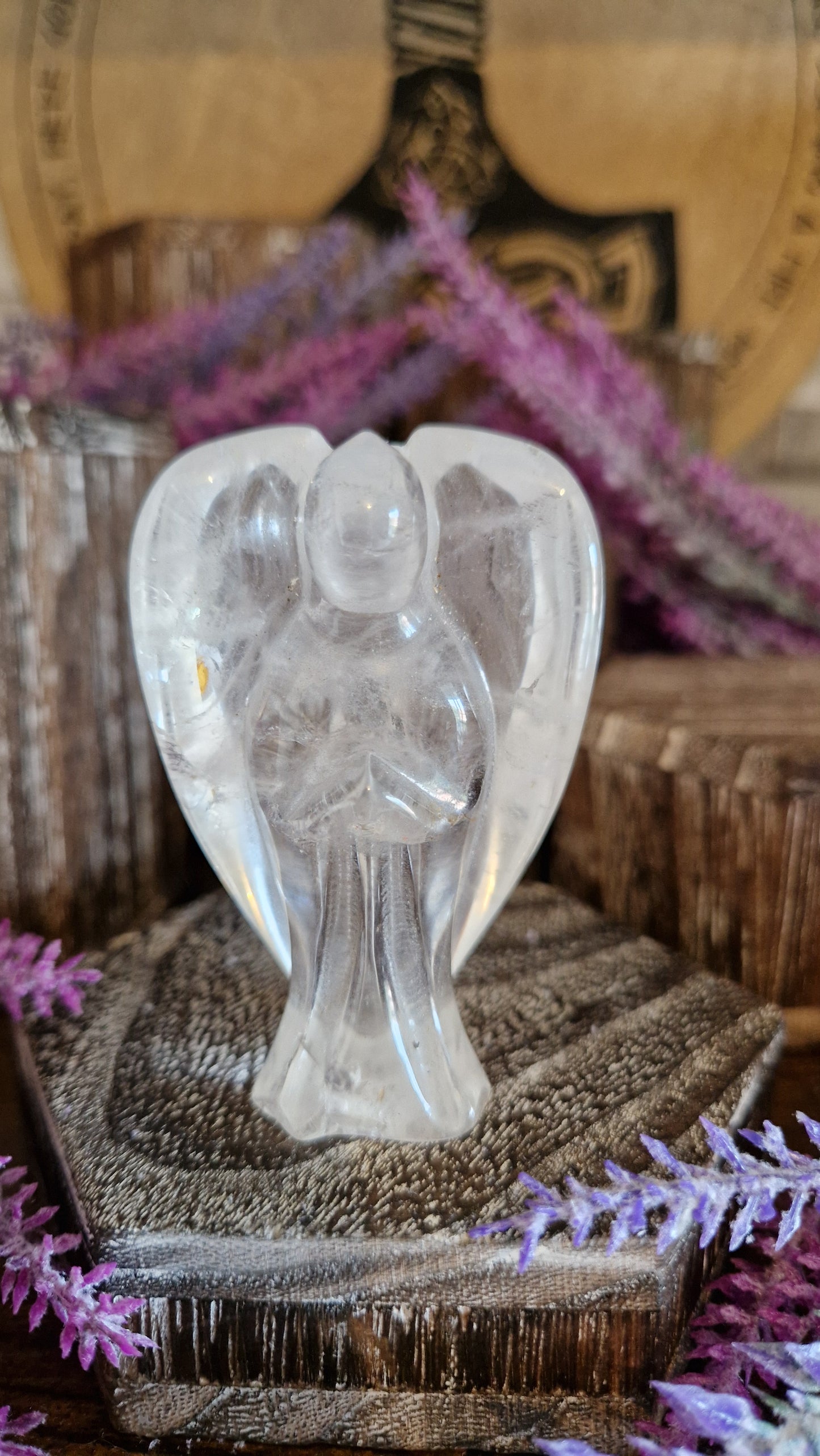 Clear Quartz Angel - 2