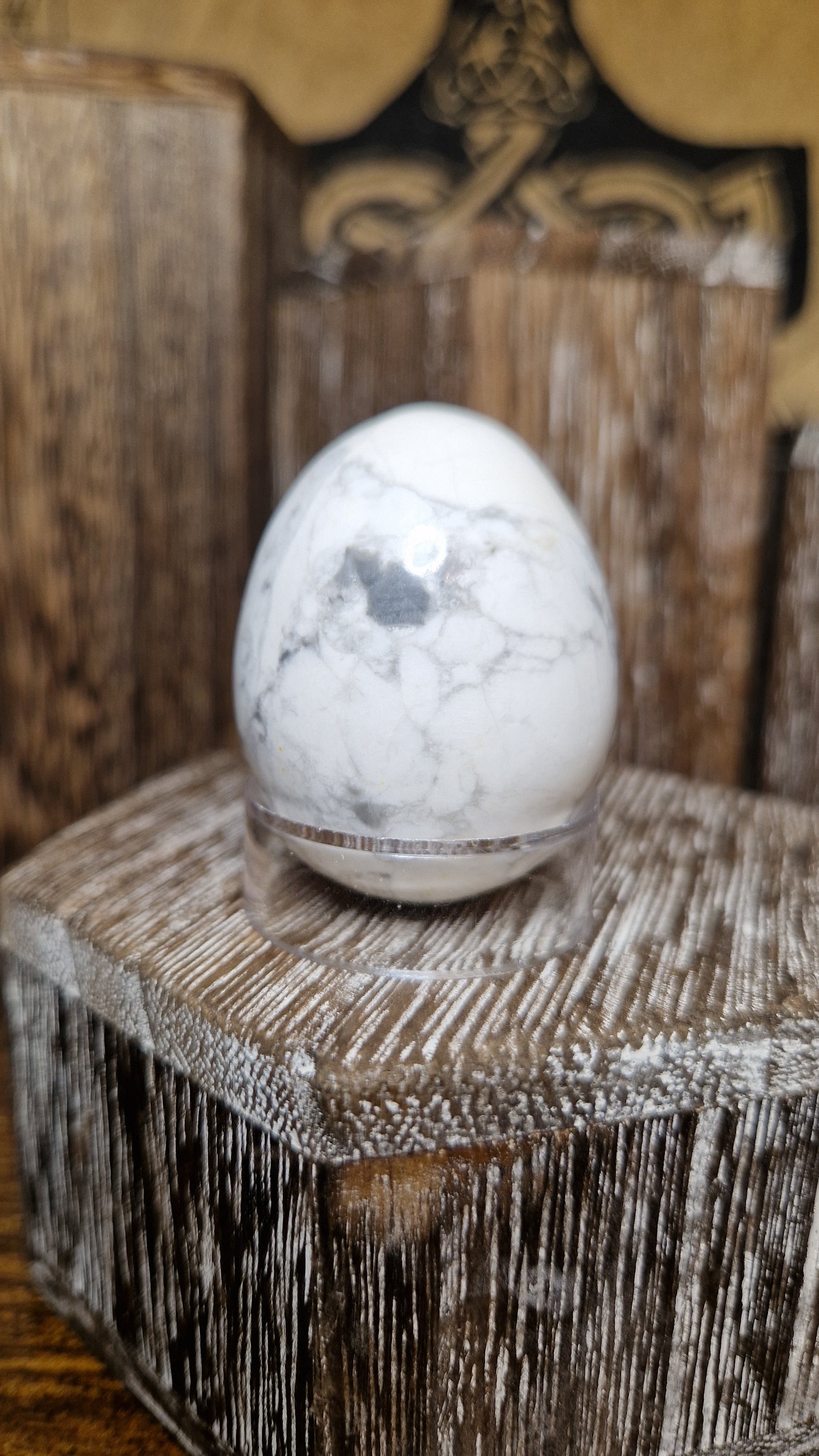 Howlite Egg - 7