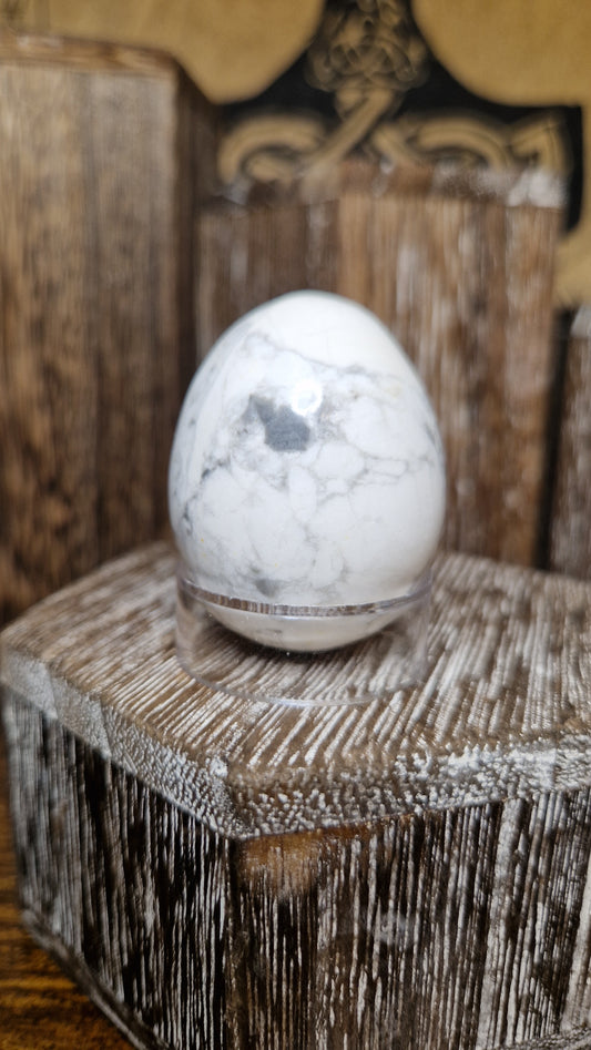 Howlite Egg - 7