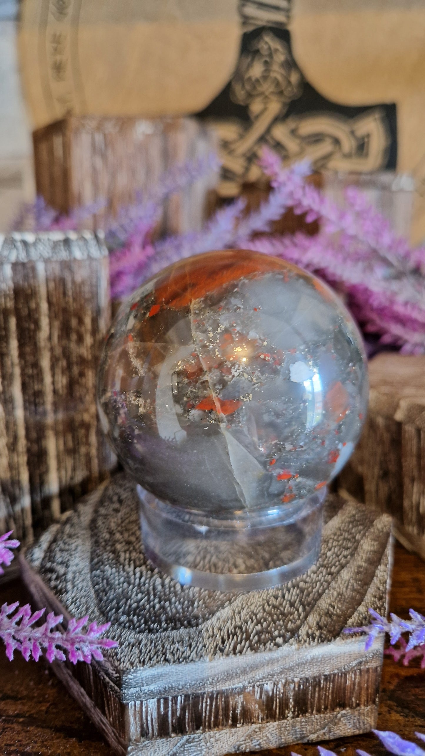 Bloodstone Sphere - 146