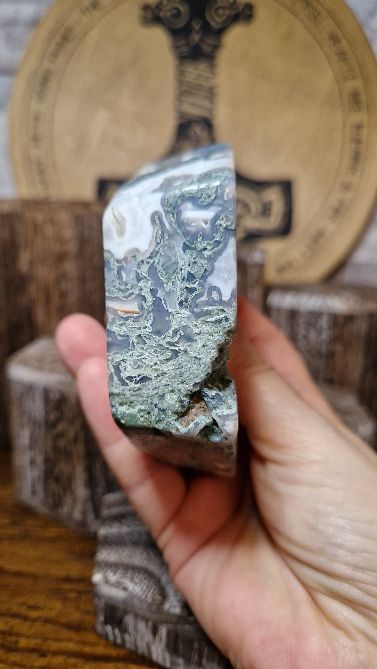 Moss Agate Bowl - 3