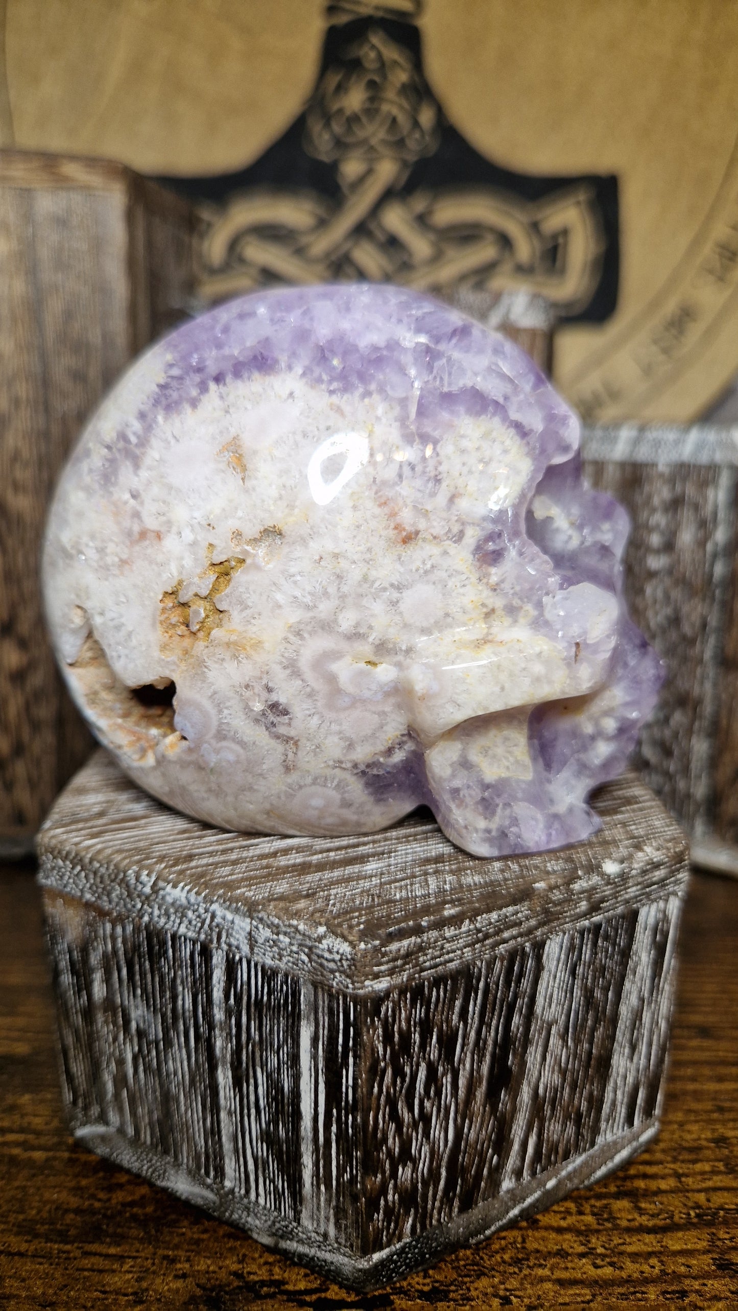 Amethyst Skull - 5