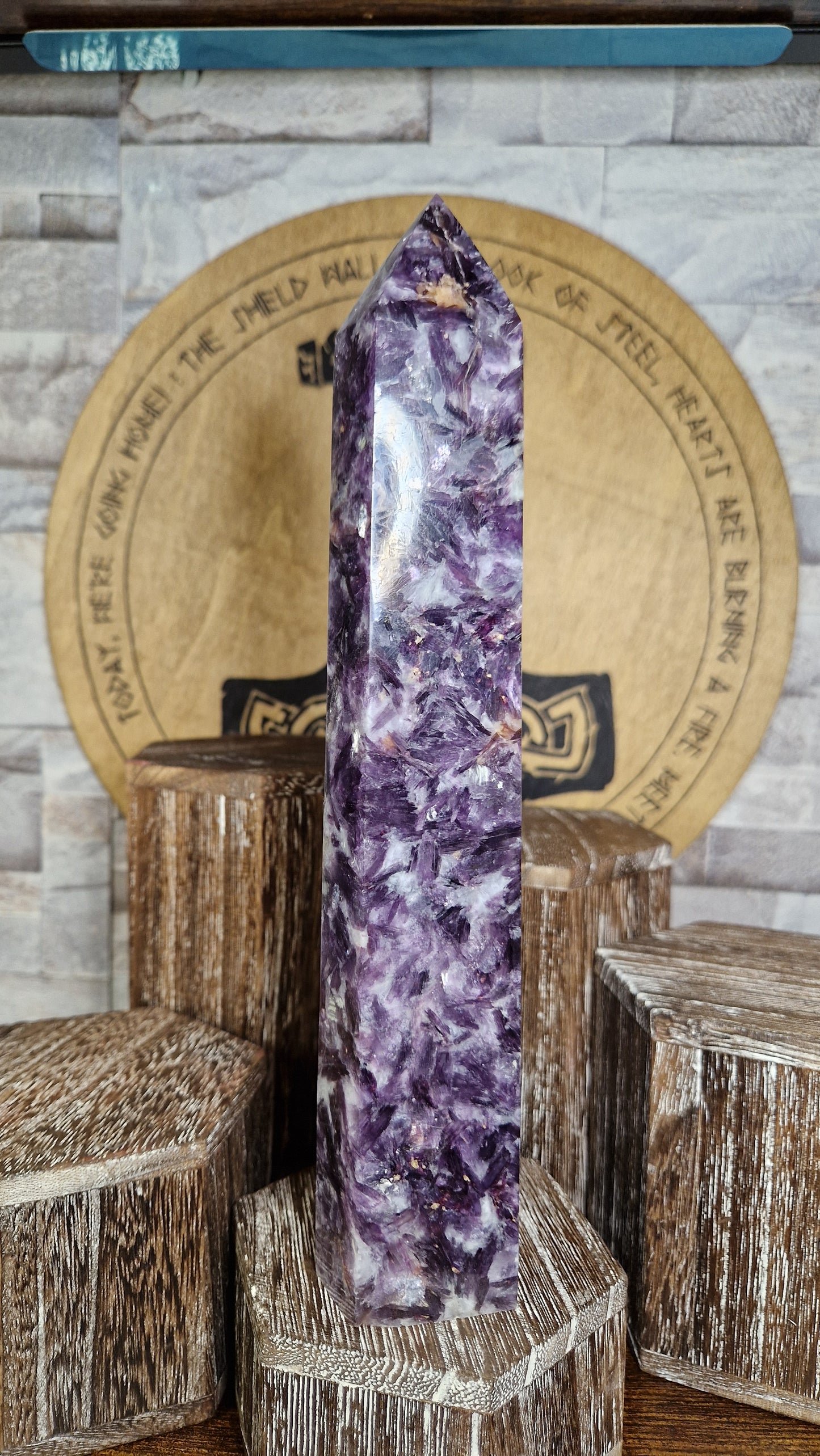 Lepidolite Tower  - 680