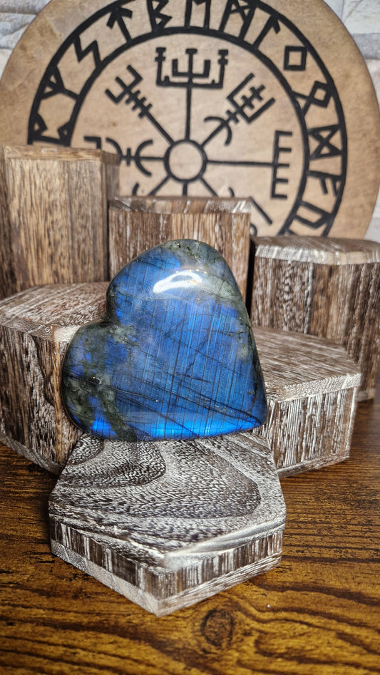 Labradorite Heart - 3