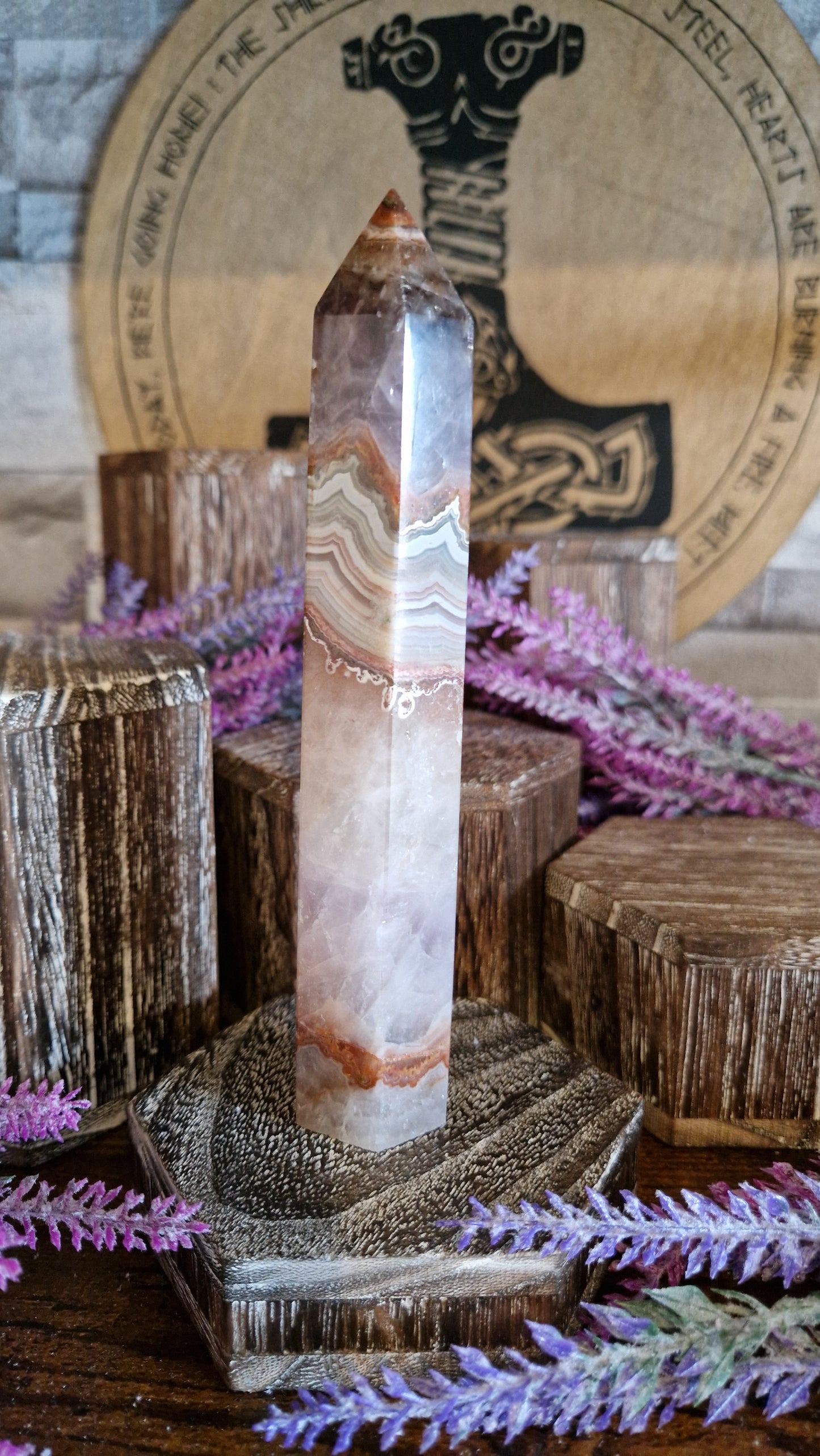 Mexican Amethyst Tower - 242