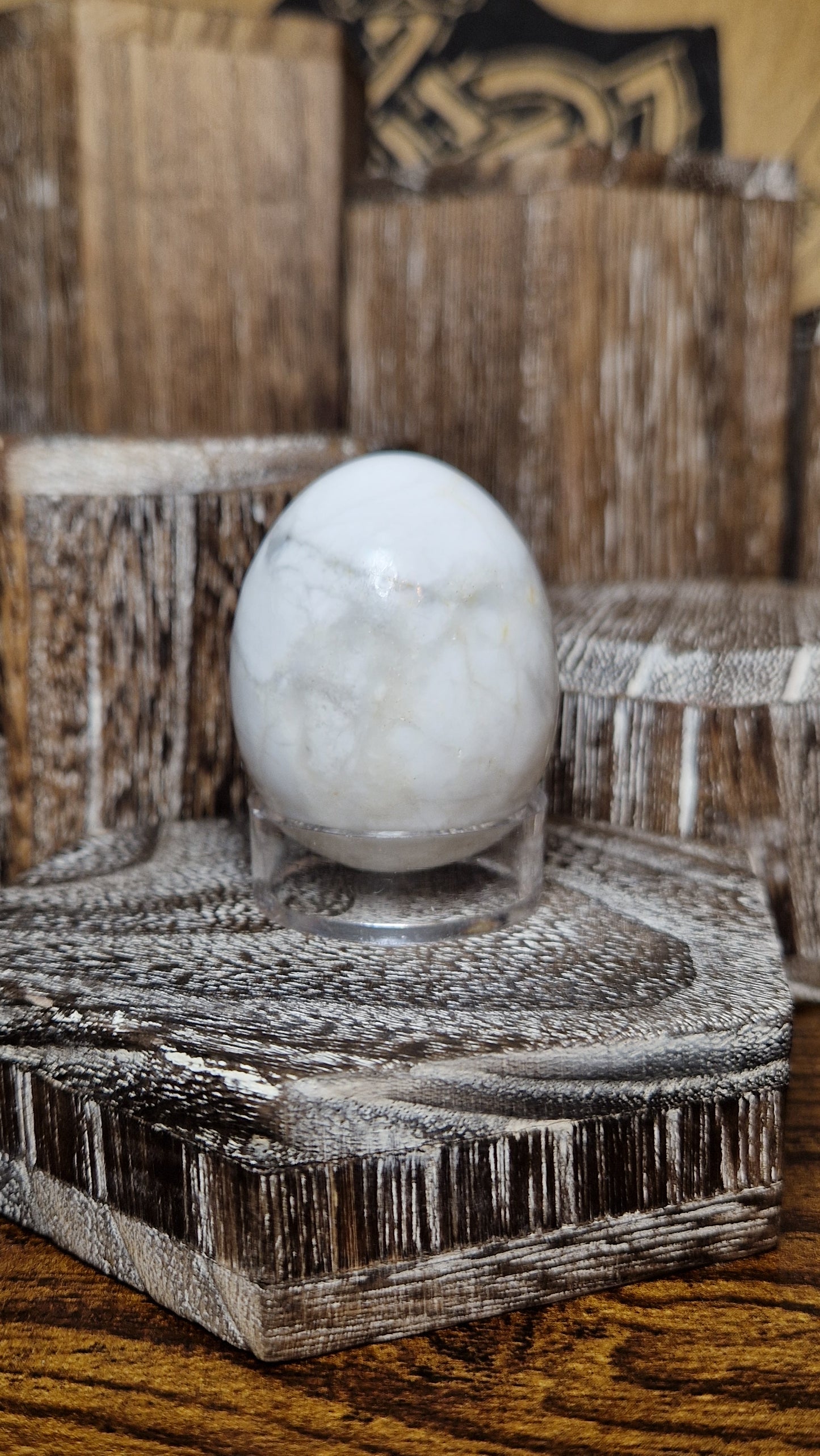 Howlite Egg - 5