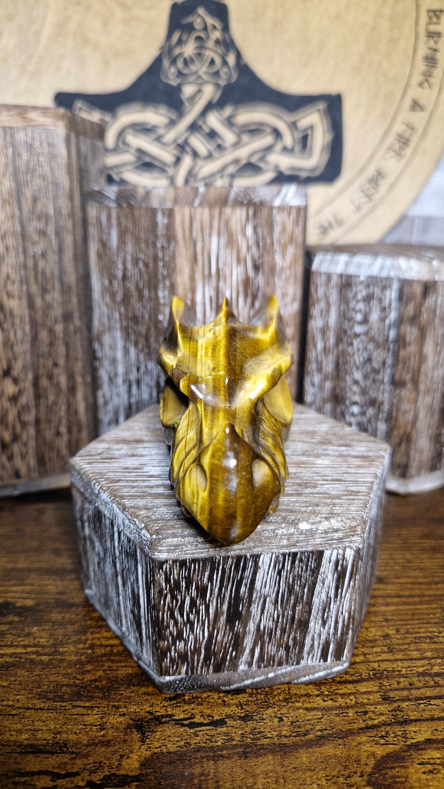 Tiger's Eye Dragon's Head - 6