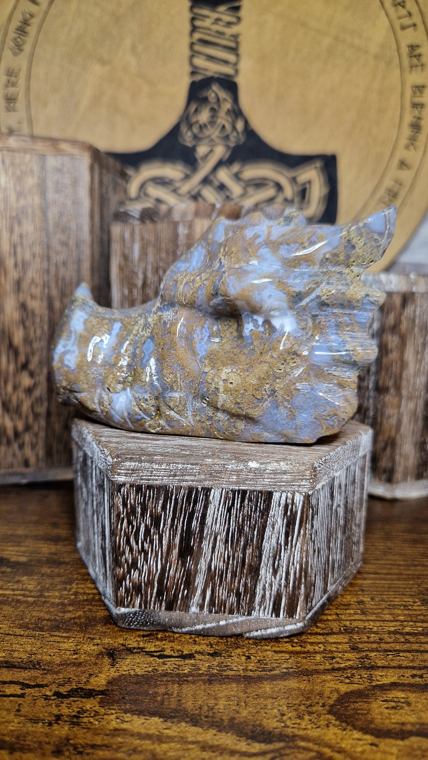 Ocean Jasper Dragon's Head - 2
