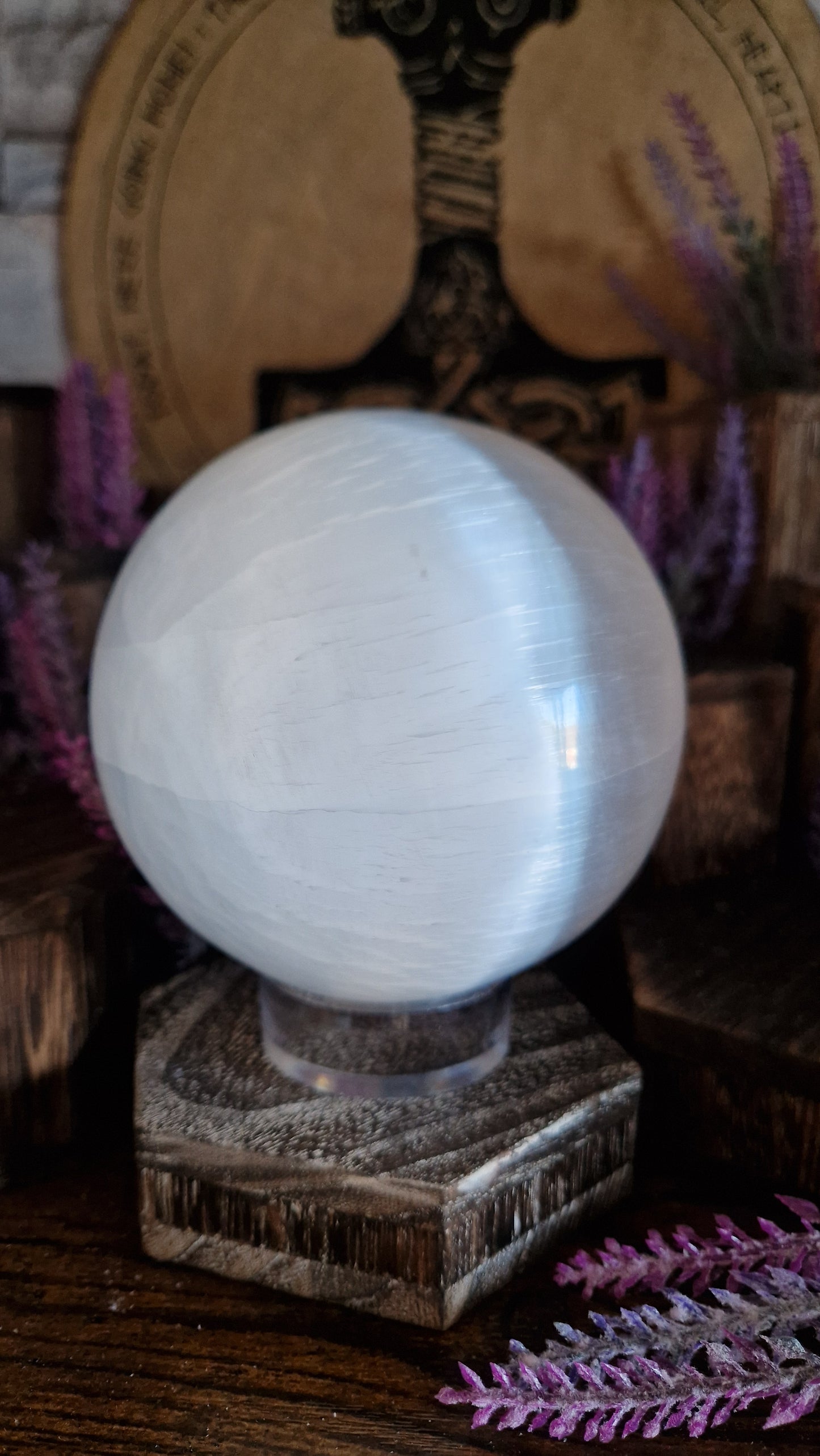 Selenite Sphere
