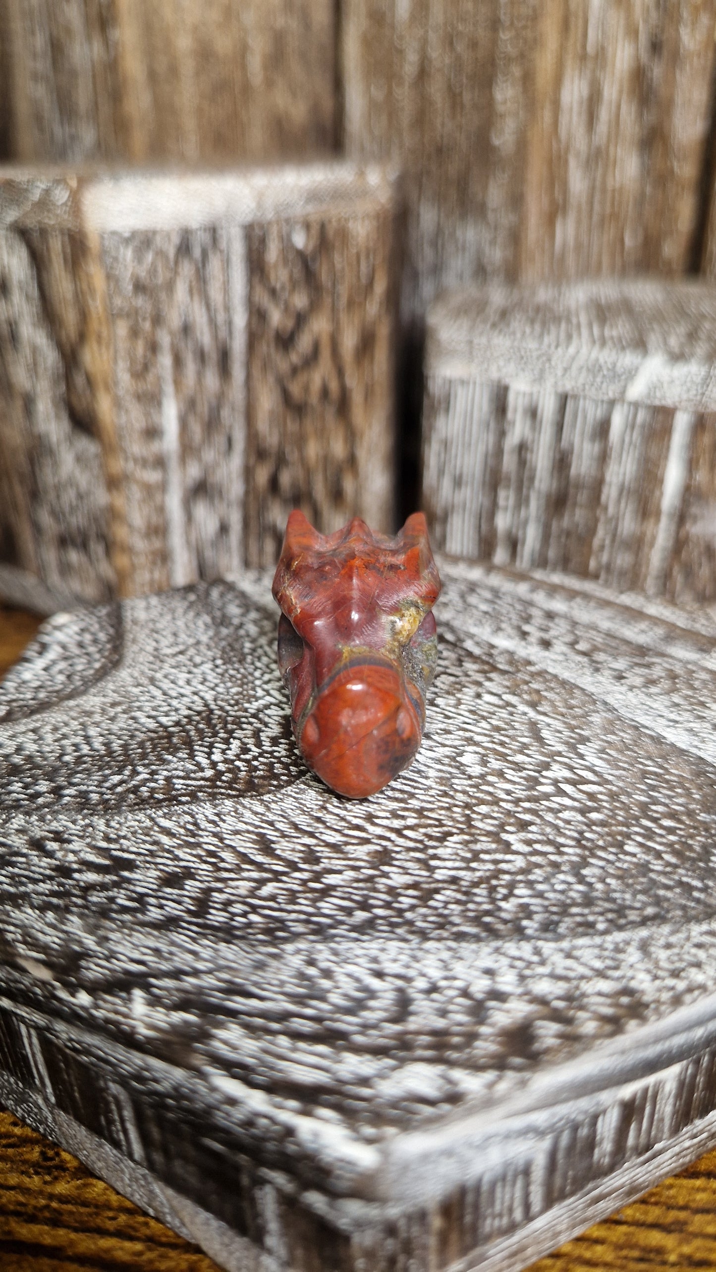 Brecciated Jasper Dragon's Head - 20