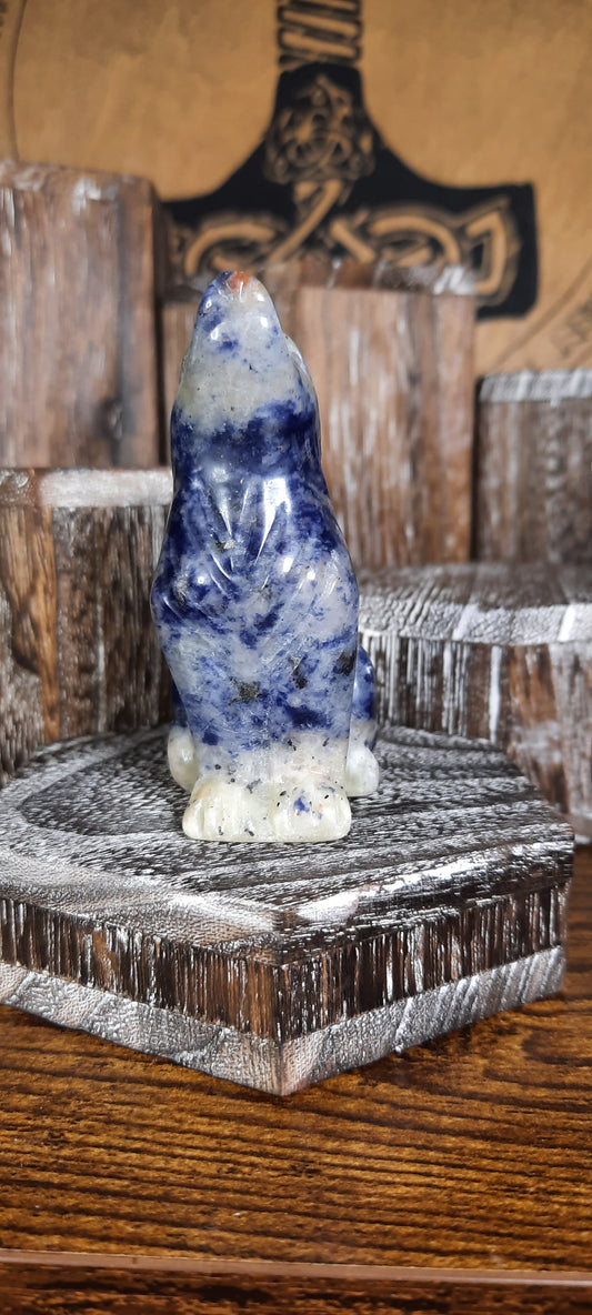 Sodalite Wolf - 2