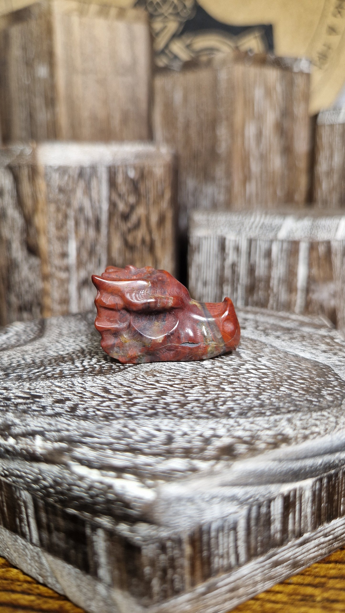 Brecciated Jasper Dragon's Head - 20
