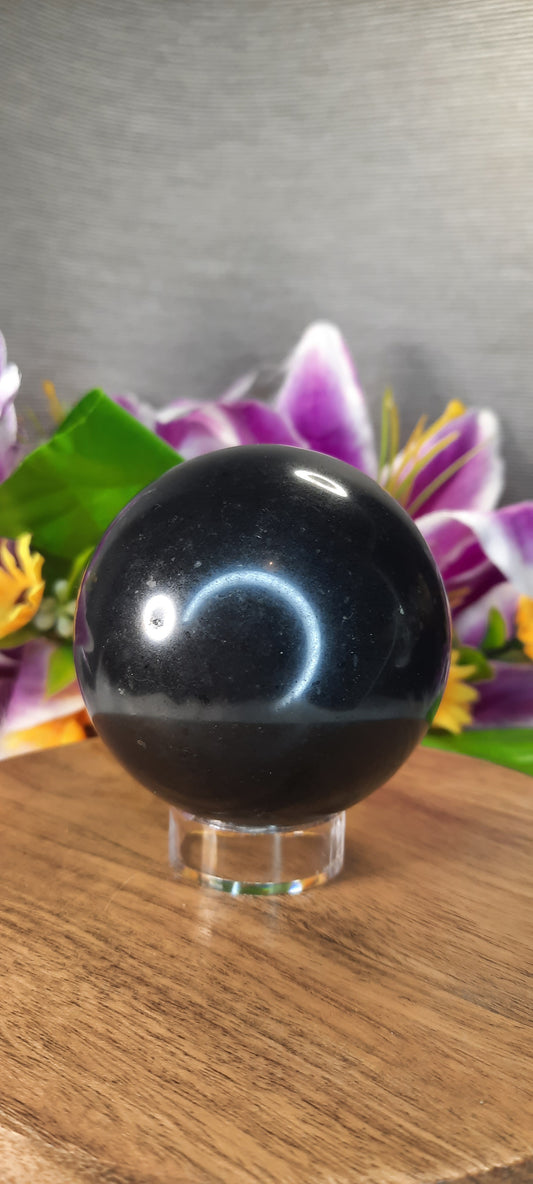 Black Tourmaline Sphere - 490