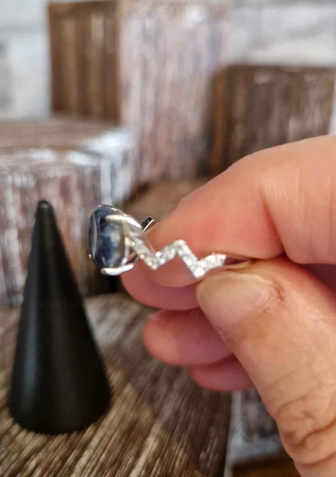 Sodalite Adjustable Ring