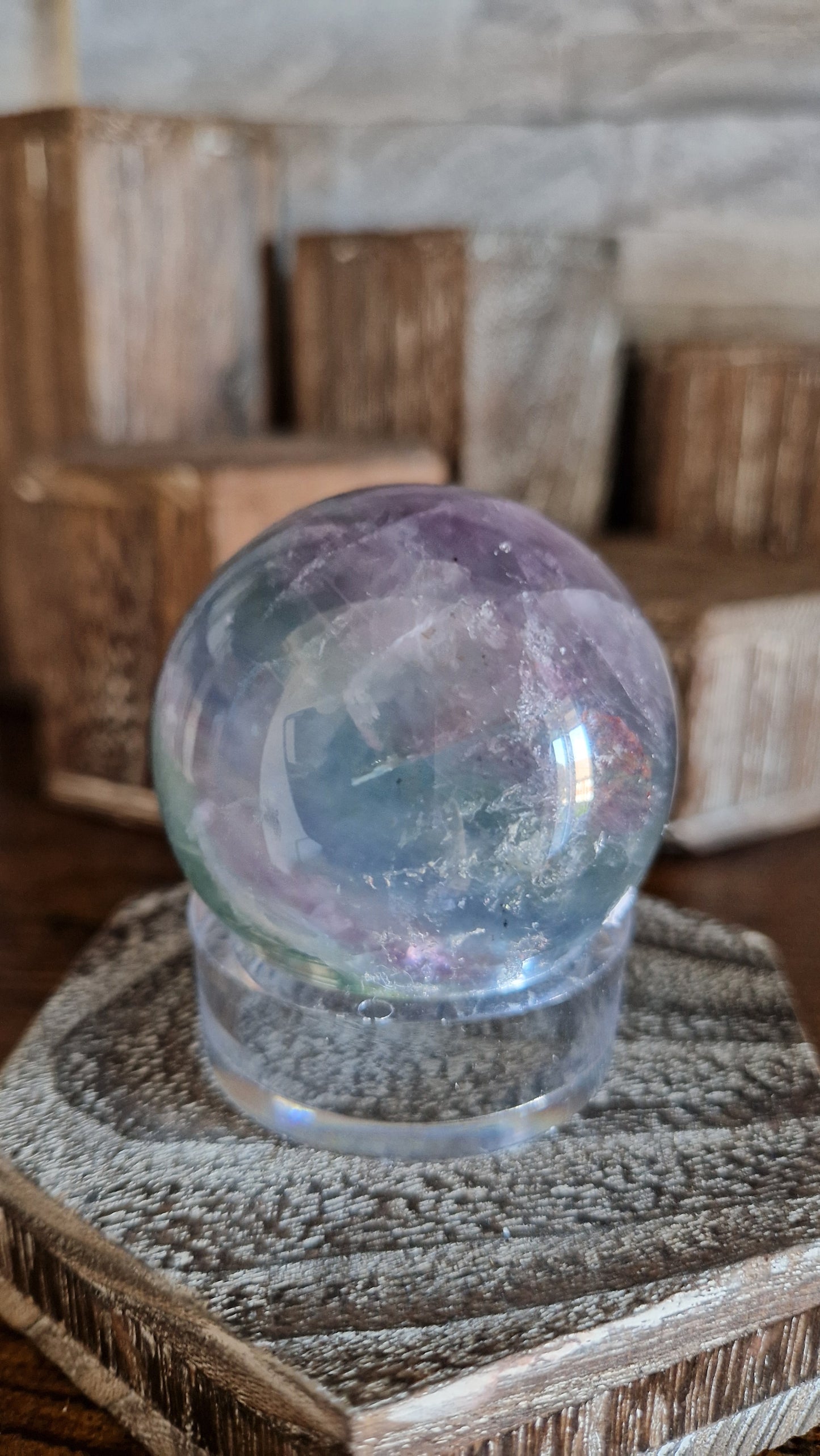 Fluorite Sphere  - 357