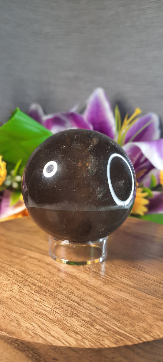 Smoky Quartz Sphere - 496