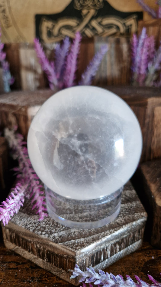 Selenite Sphere