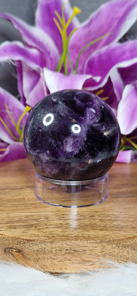 Purple Fluorite Sphere - 374