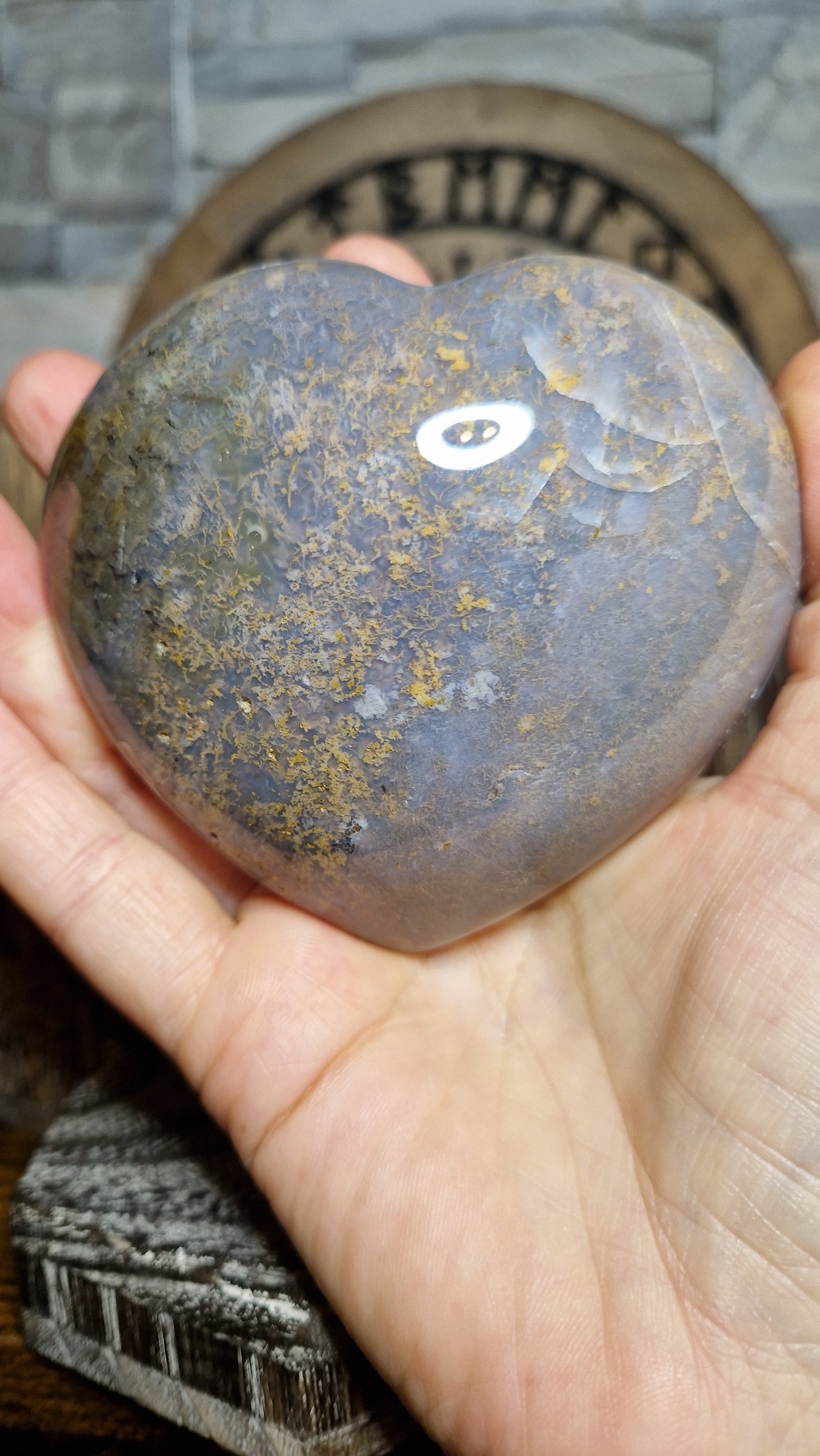 Ocean Jasper Heart - 10