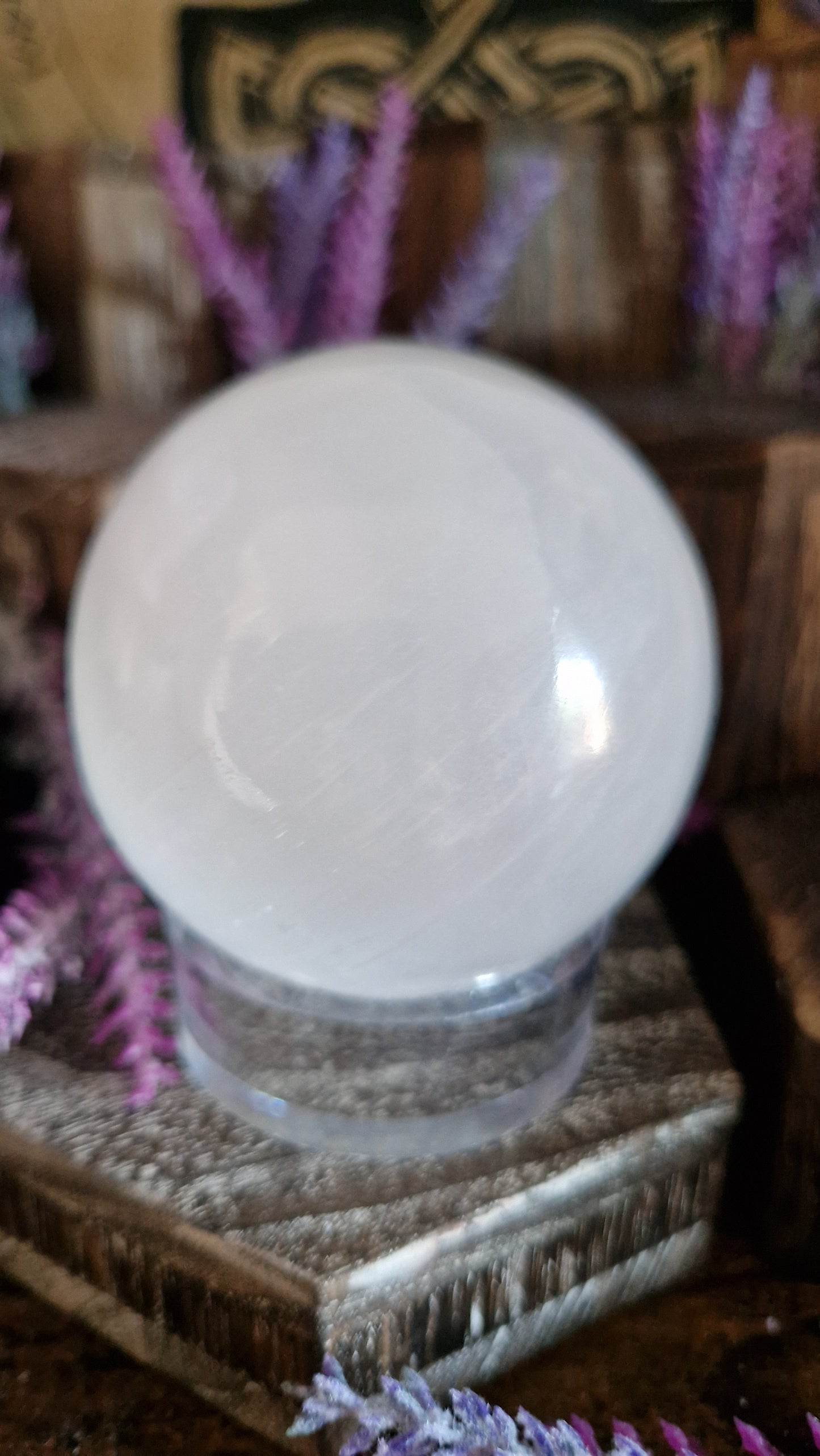 Selenite Sphere