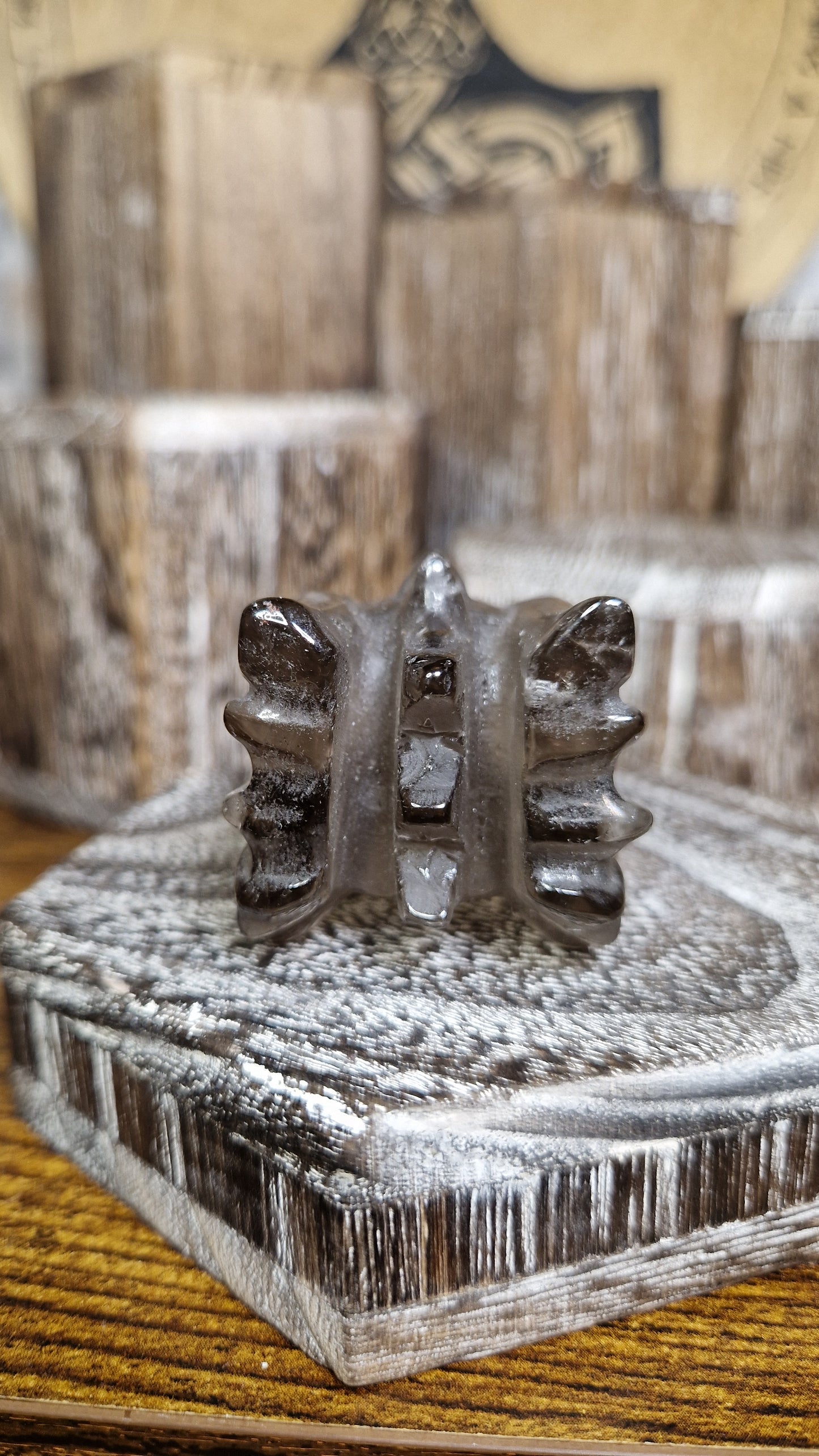 Smoky Quartz Dragon's Head - 8