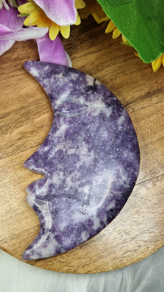 Lepidolite Moon - 244