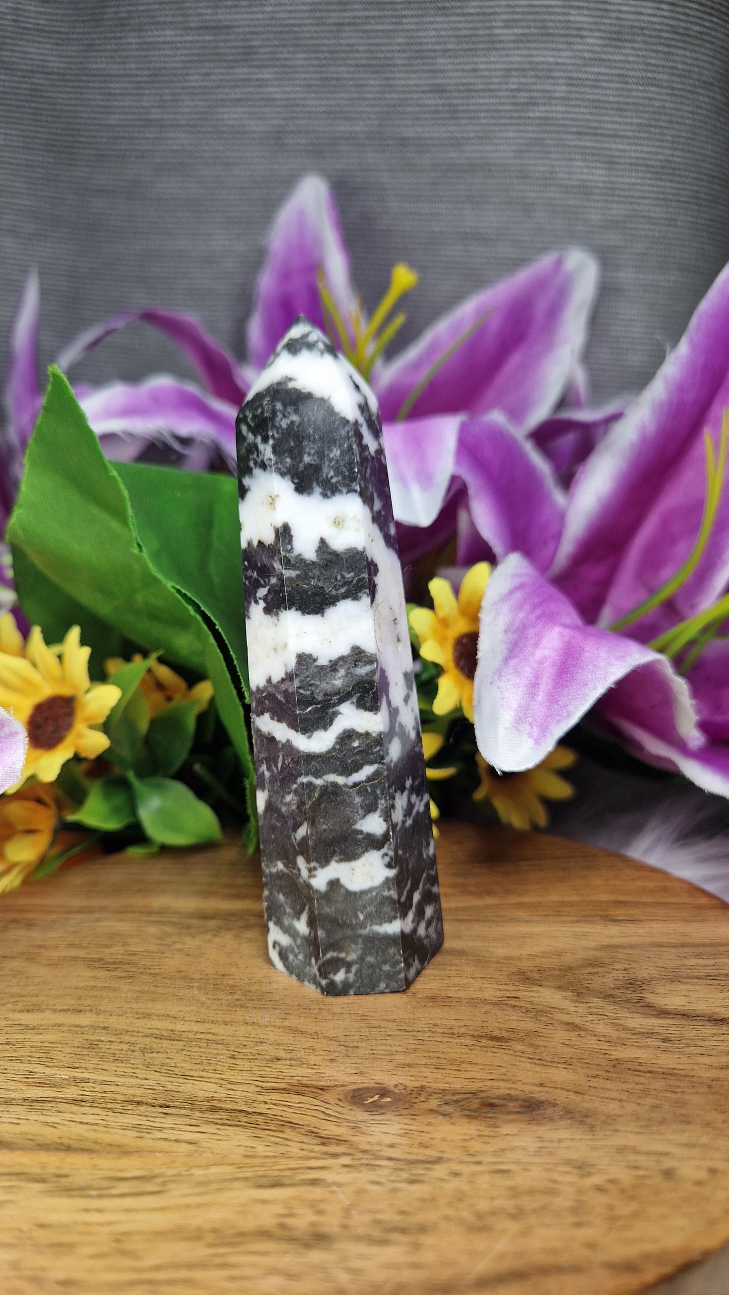 Zebra Calcite Tower - 28