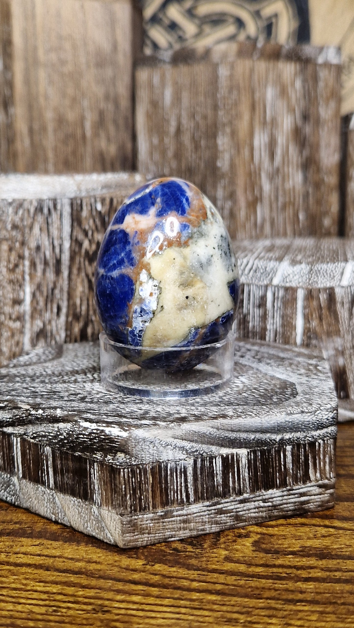 Sunset Sodalite Egg - 9