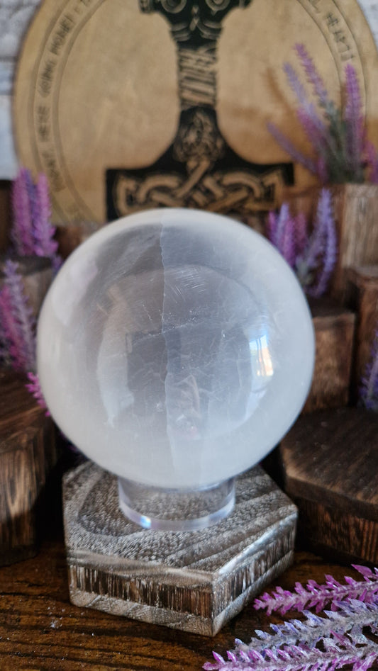 Selenite Sphere