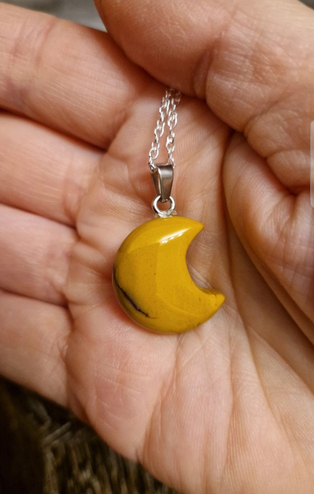 Mookaite Moon Necklace 2