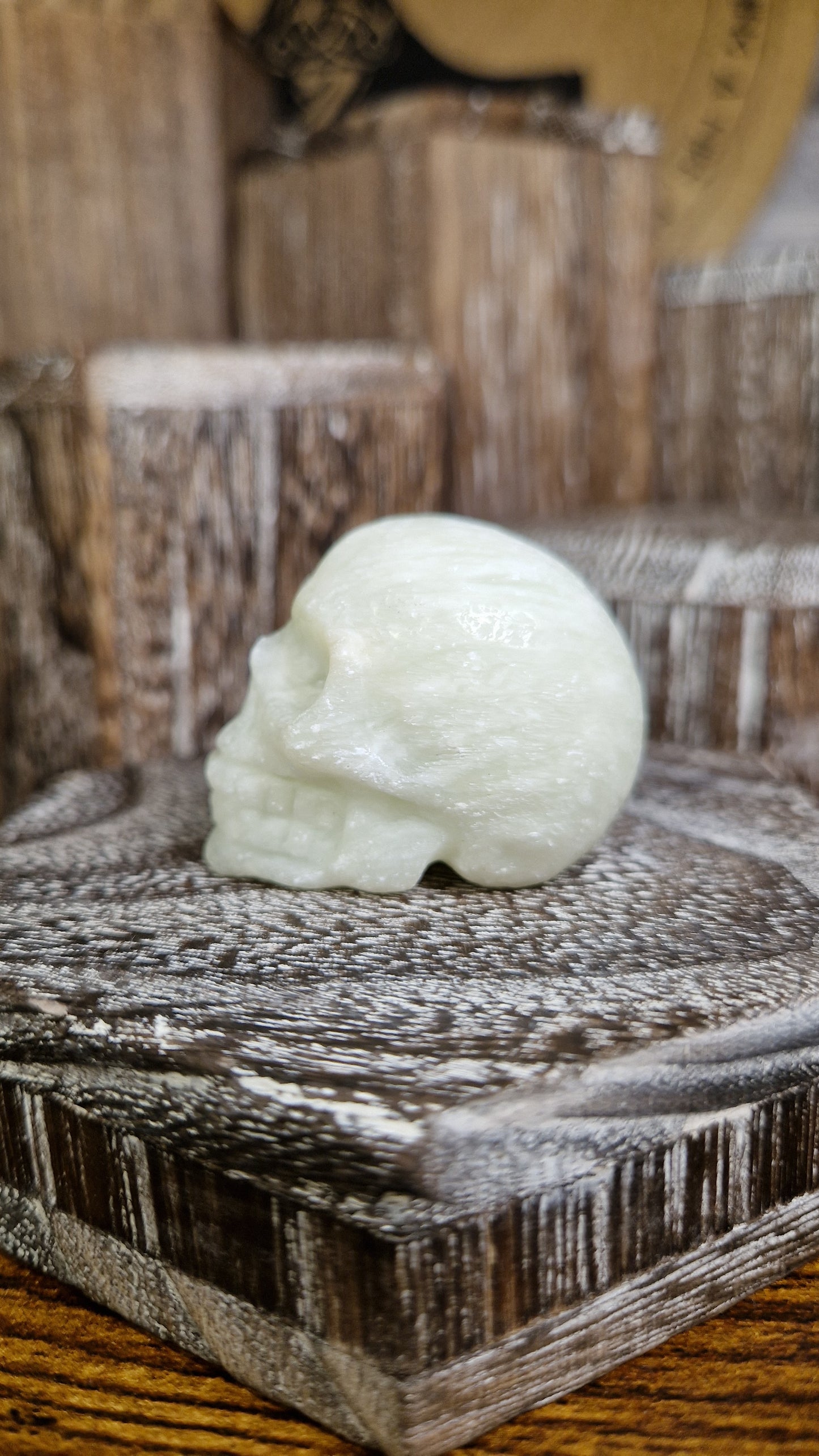 White Jade Skull - 25