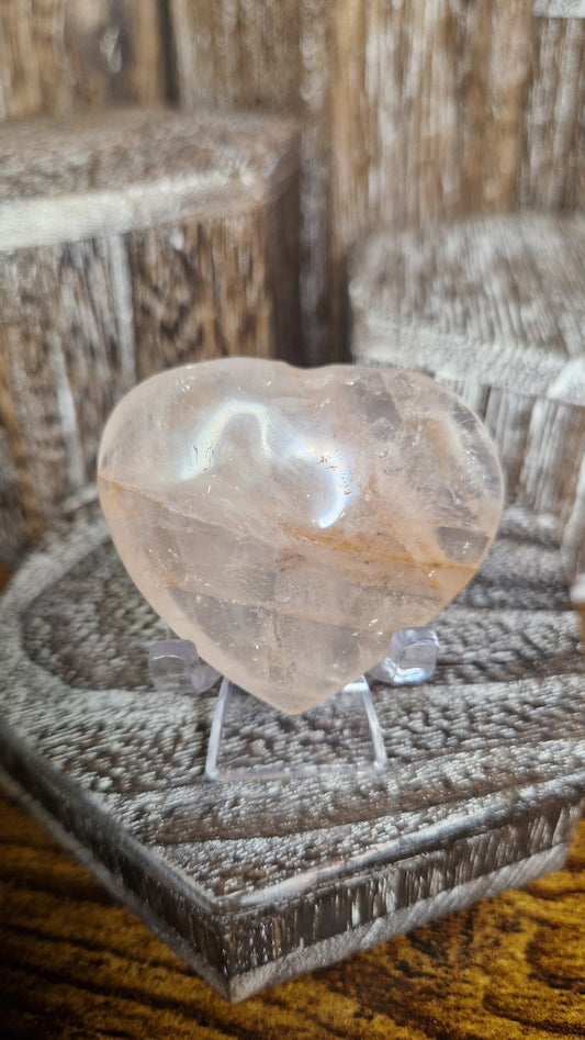 Fire Quartz Heart - 86