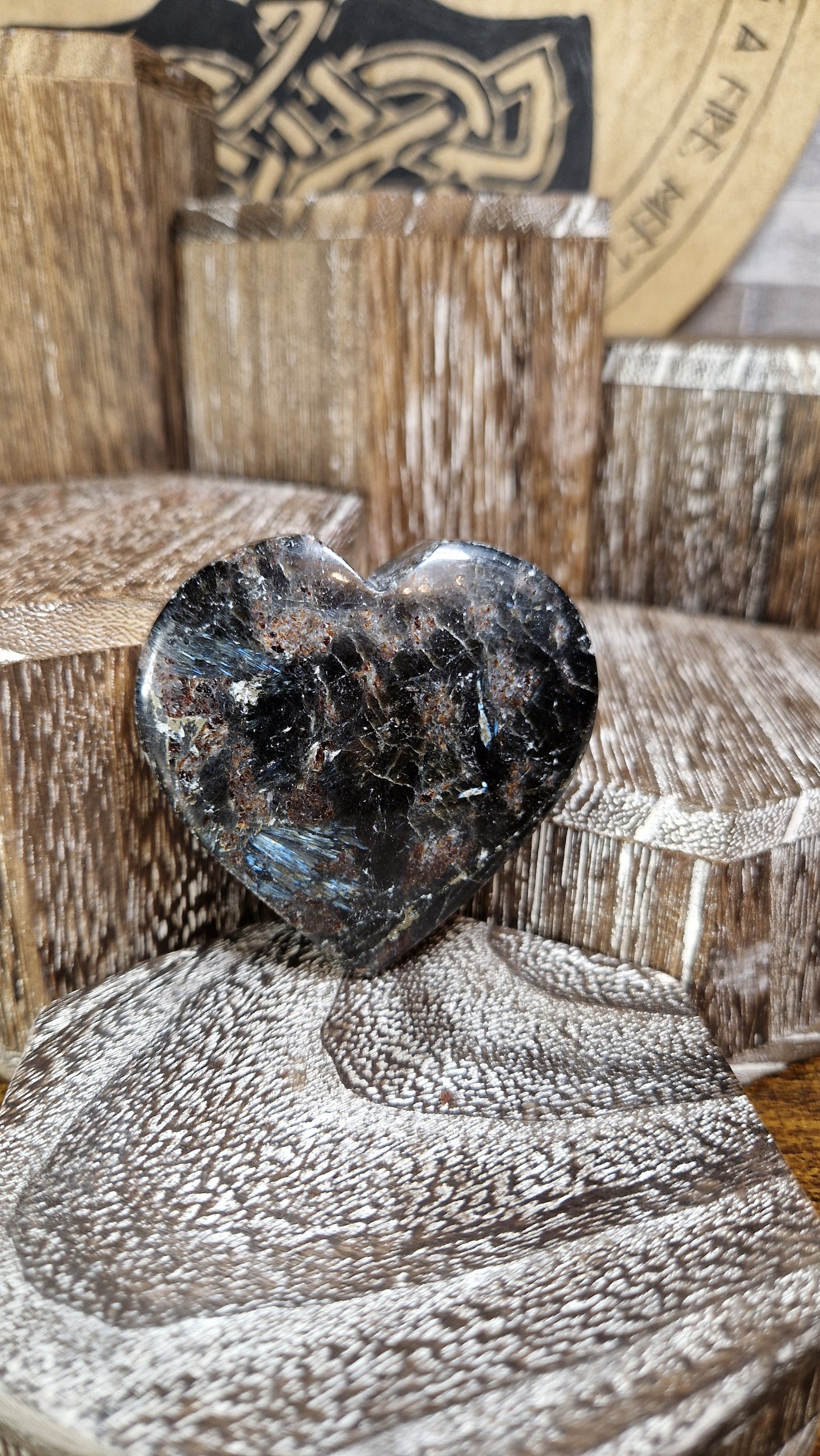 Astrophyllite Heart - 41