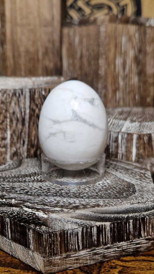 Howlite Egg - 5