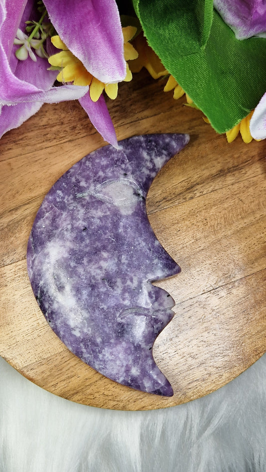 Lepidolite Moon - 244