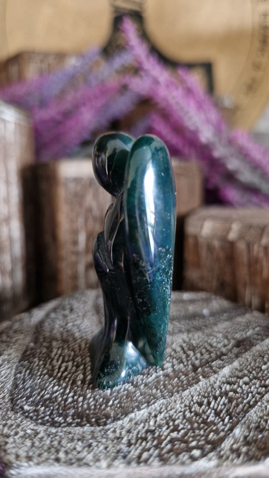 Moss Agate Angel - 19