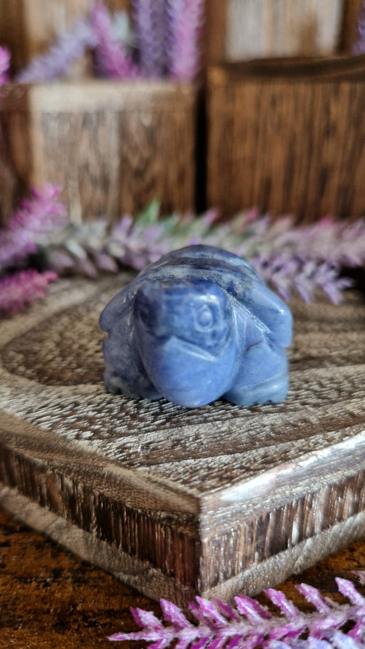 Blue Aventurine Turtle