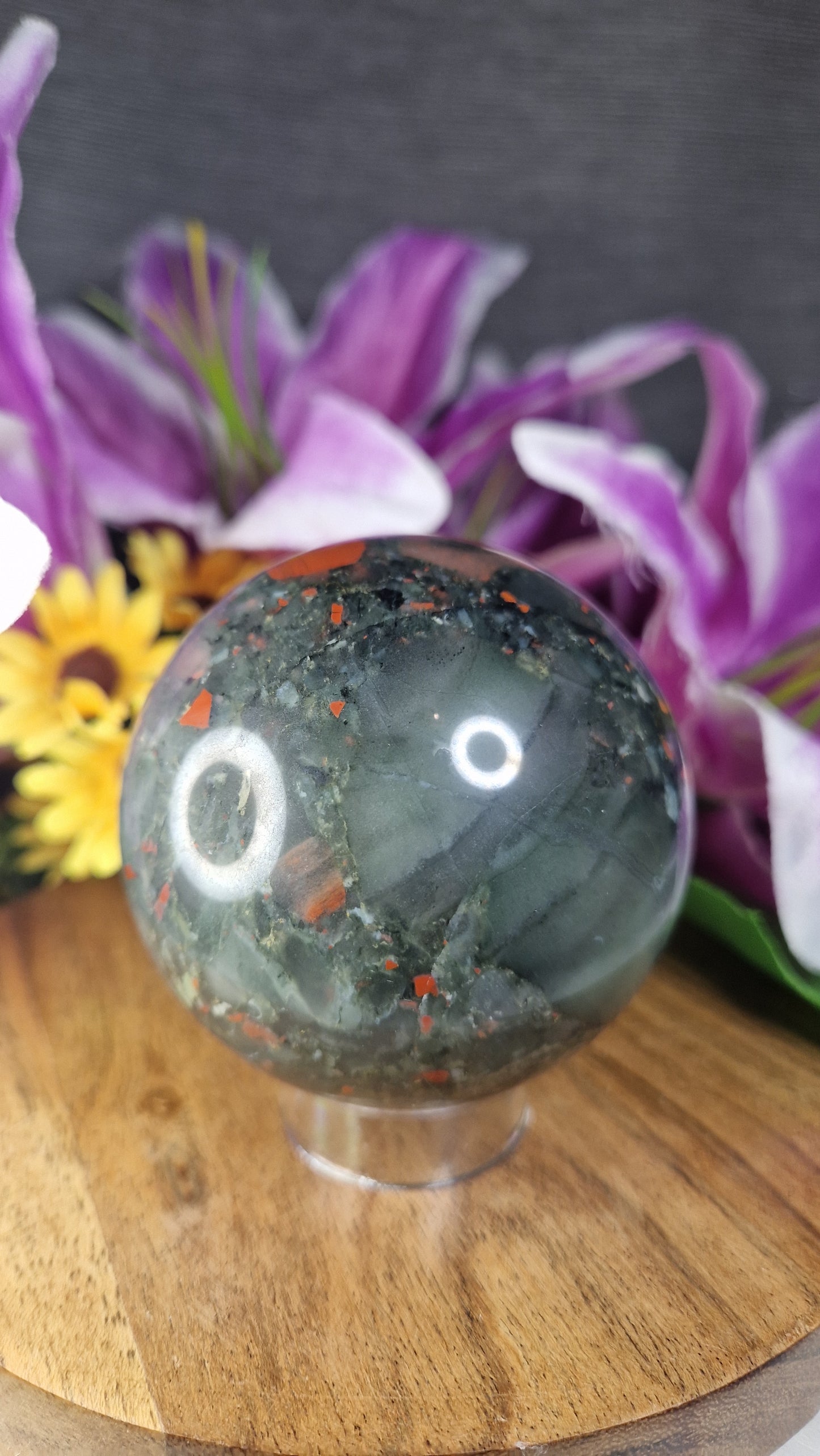 Bloodstone Sphere - 115