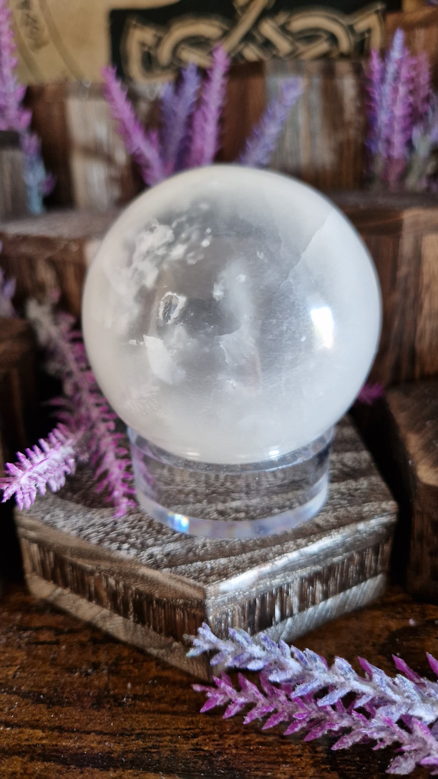 Selenite Sphere