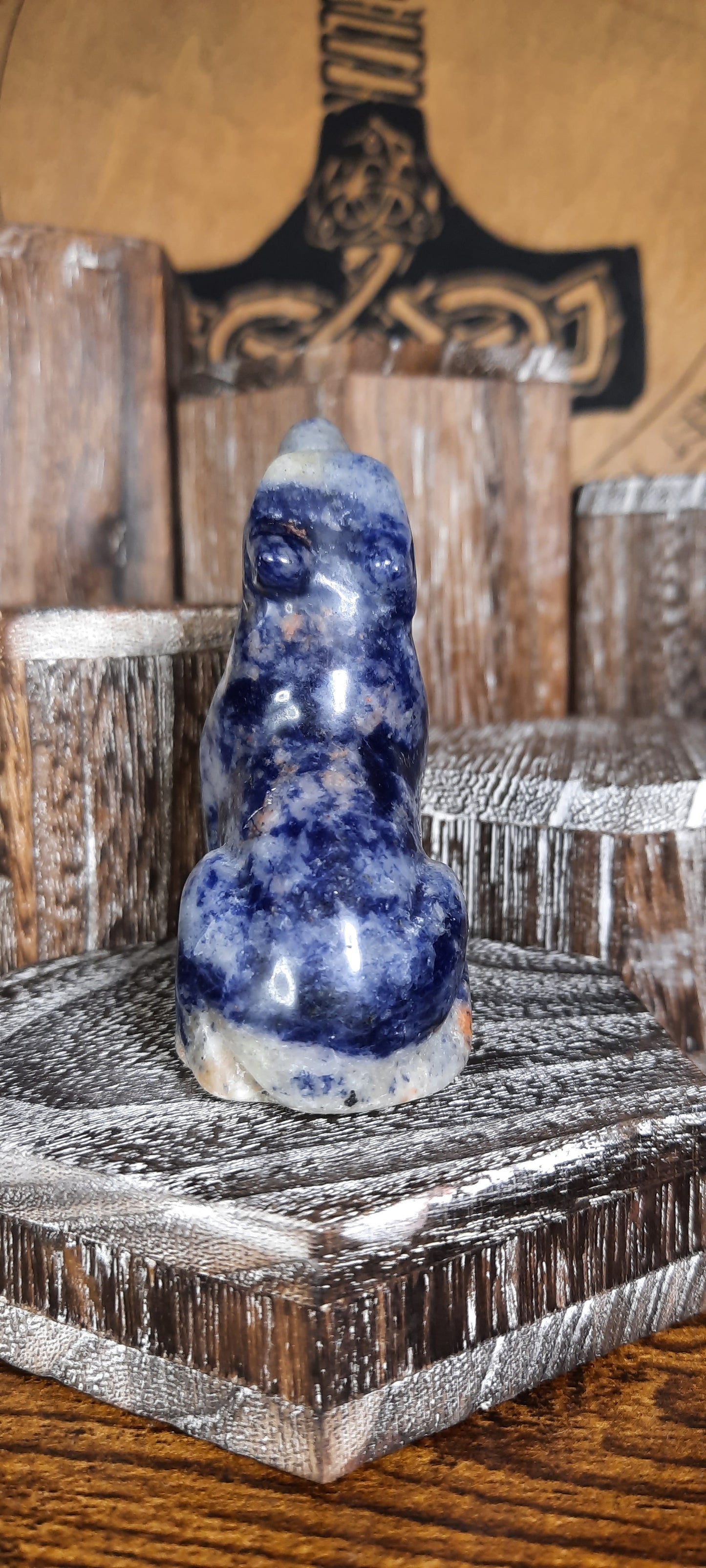 Sodalite Wolf - 2